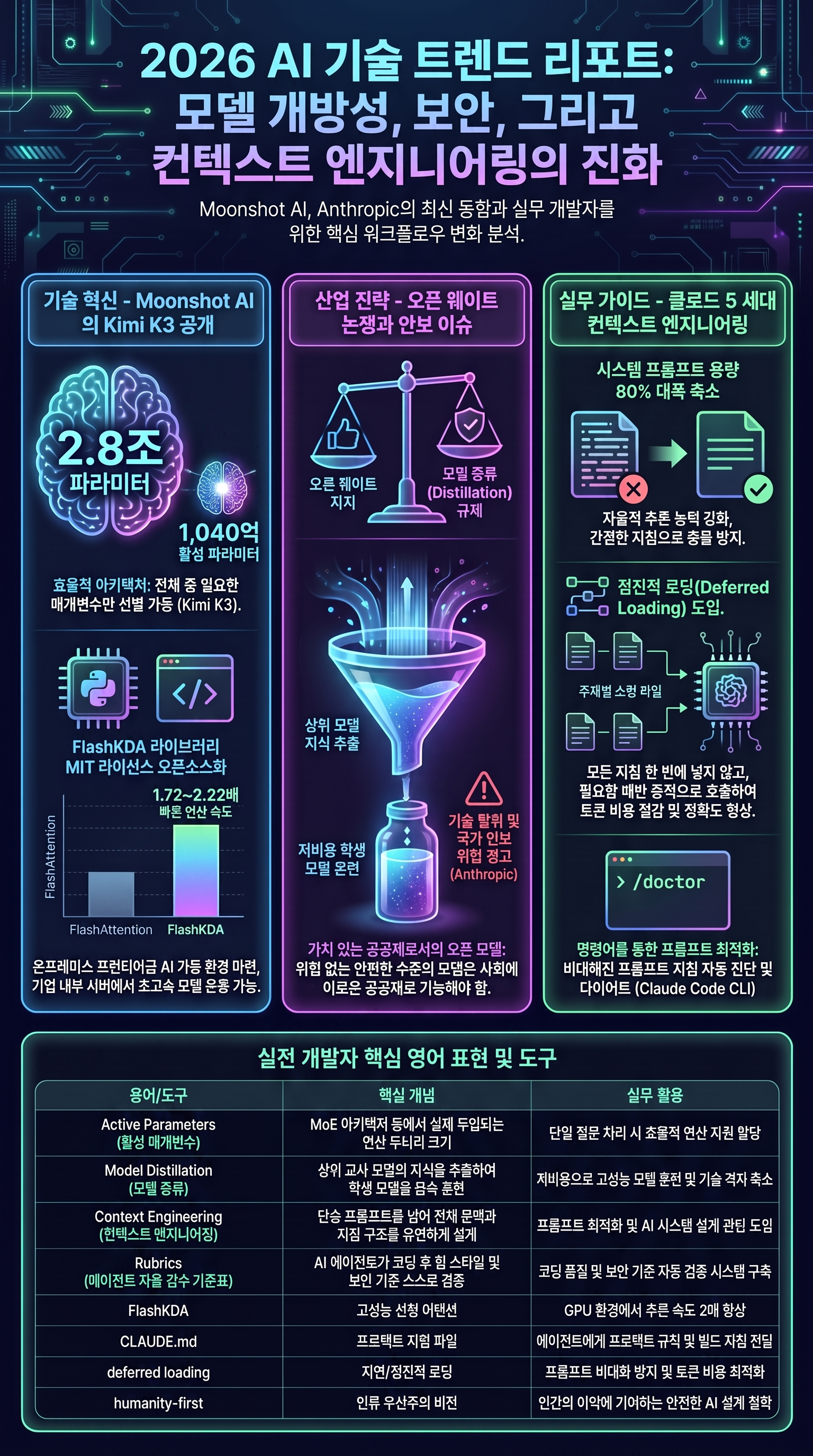 NotebookLM 생성 인포그래픽: 2026 AI 기술 트렌드